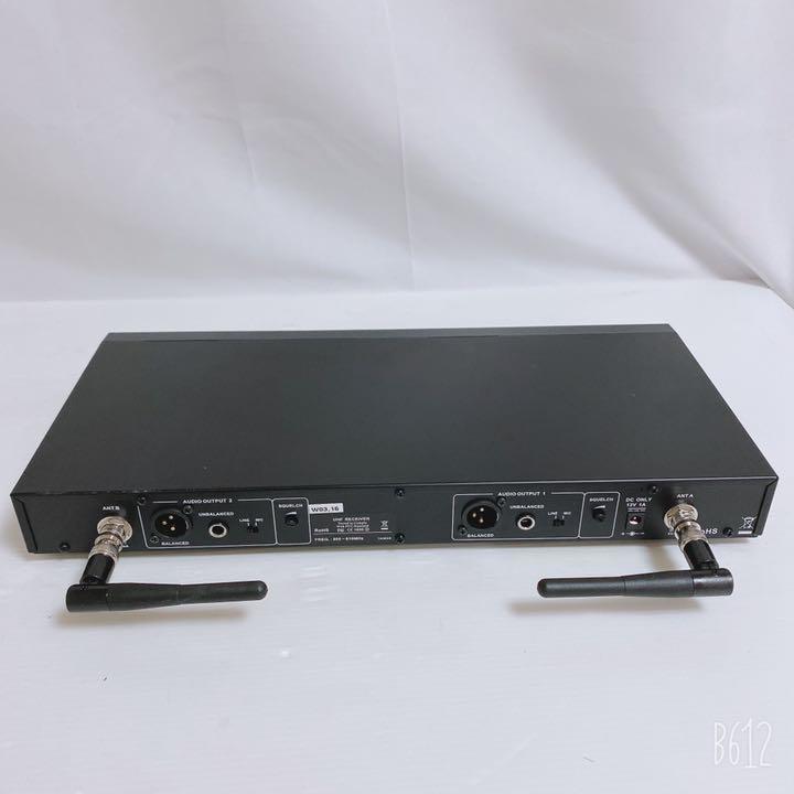 美品】CLASSIC PRO デュアルチャンネルレシーバー CWR-802PLUS/マイク 