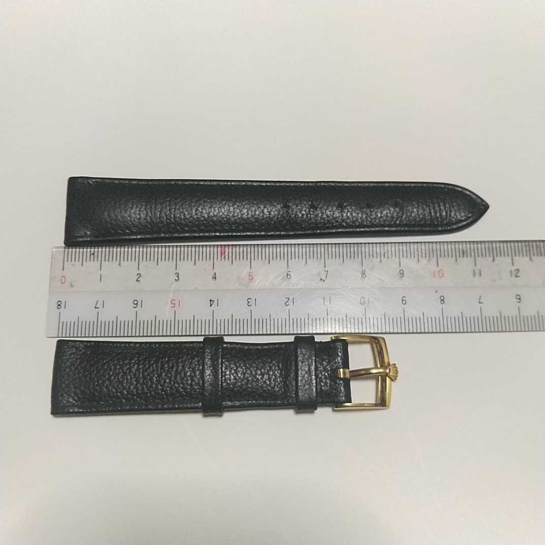 ロレックス純正 革ベルト 19mm 金 尾錠 16mm レザーベルト ロレックス