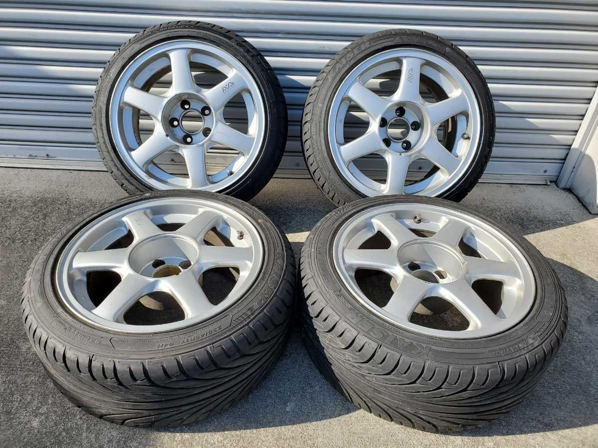 手渡し限定】希少GT-Rサイズ AVS VS6 17×9J+18【5穴】,16×8J+20【4穴 