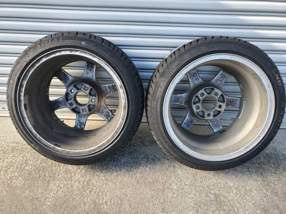 手渡し限定】希少GT-Rサイズ AVS VS6 17×9J+18【5穴】,16×8J+20【4穴 