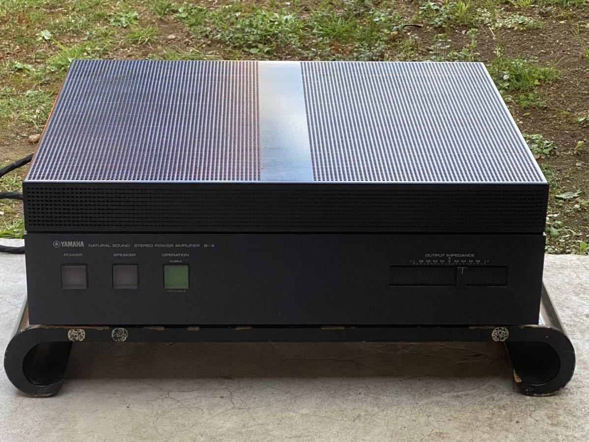 YAMAHA パワーアンプ B-4 ヤマハ | B4 : P2500S MacBSの日常生活的日記