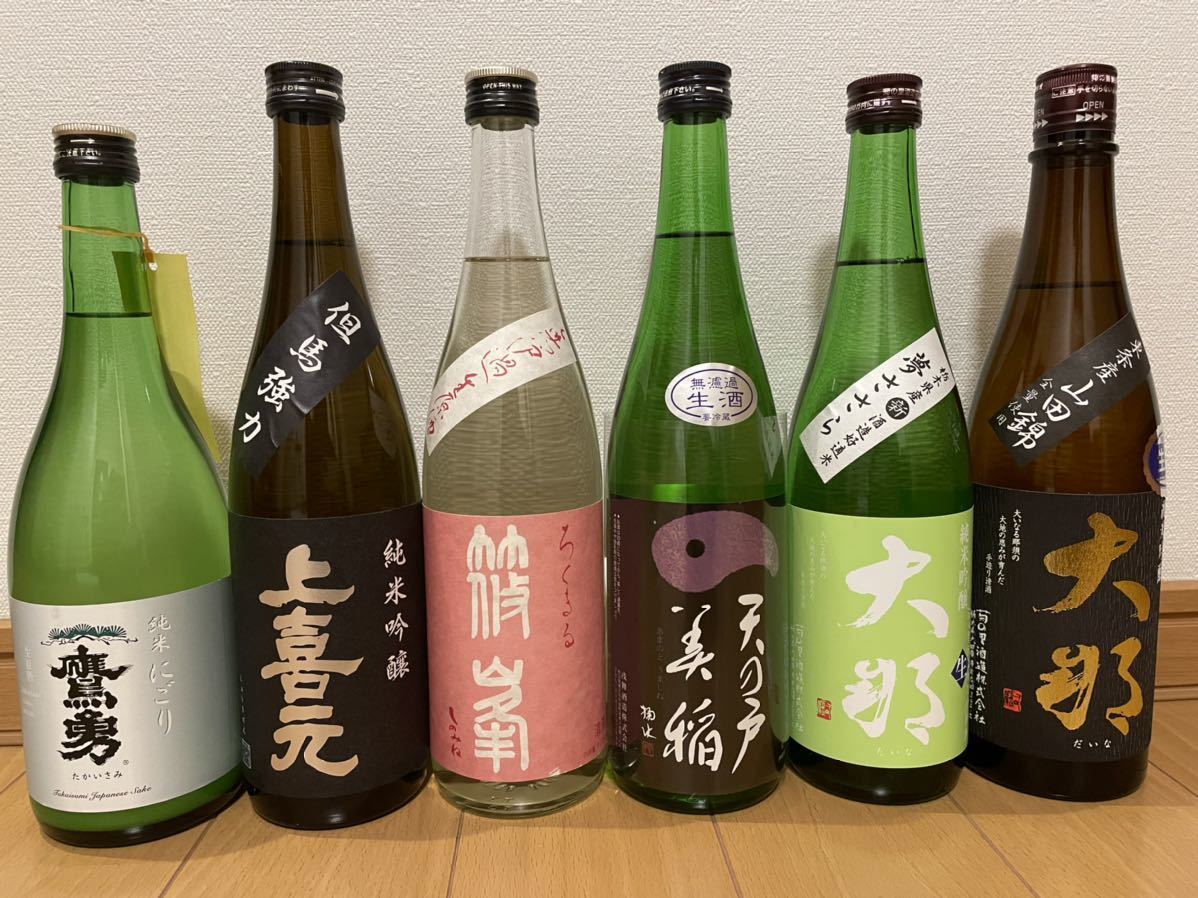 激安大特価，100%新品 1円スタート 日本酒４合瓶 6本まとめ売り(日本酒)｜売買されたオークション情報、yahooの商品情報をアーカイブ公開 - オークファン その他