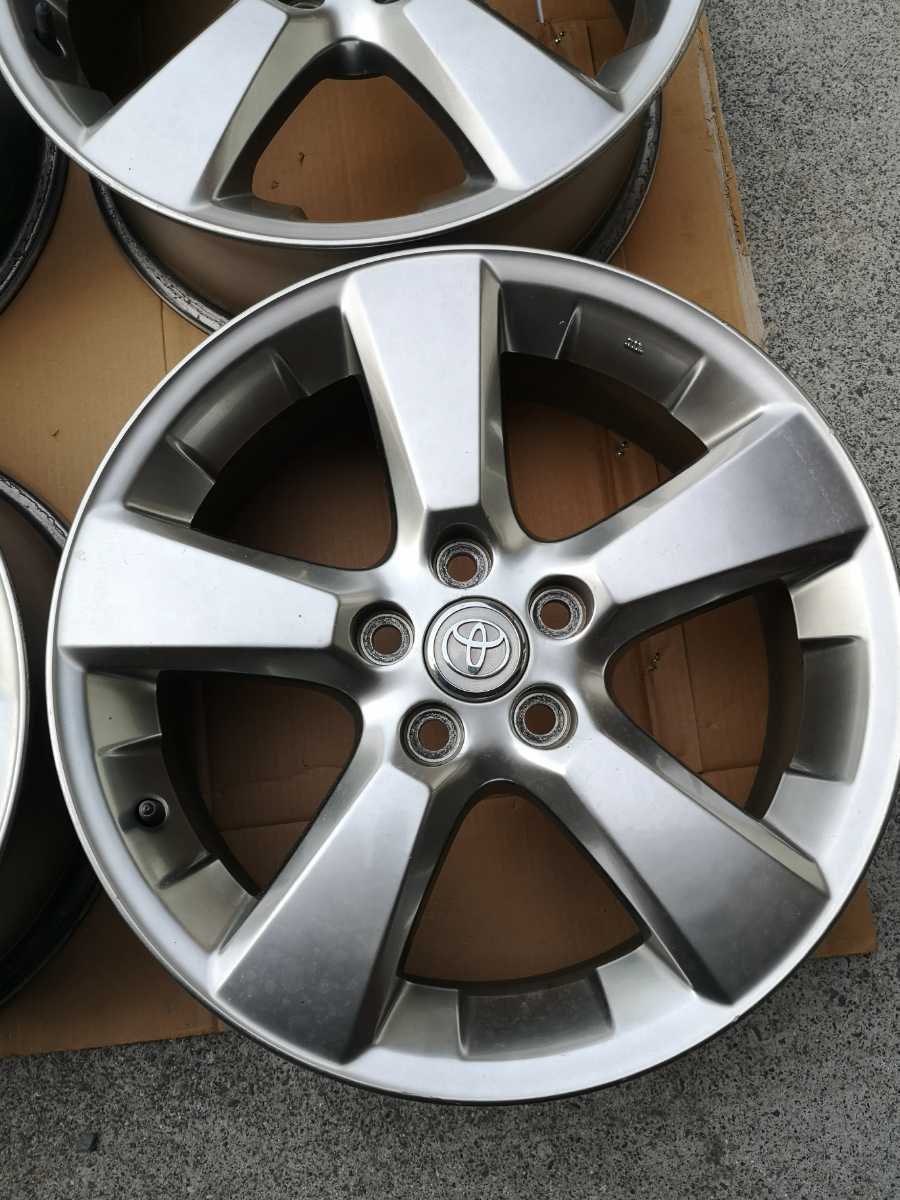 トヨタ 30系 ハリアー 純正 アルミホイール 18インチ 18×7JJ PCD114.3 