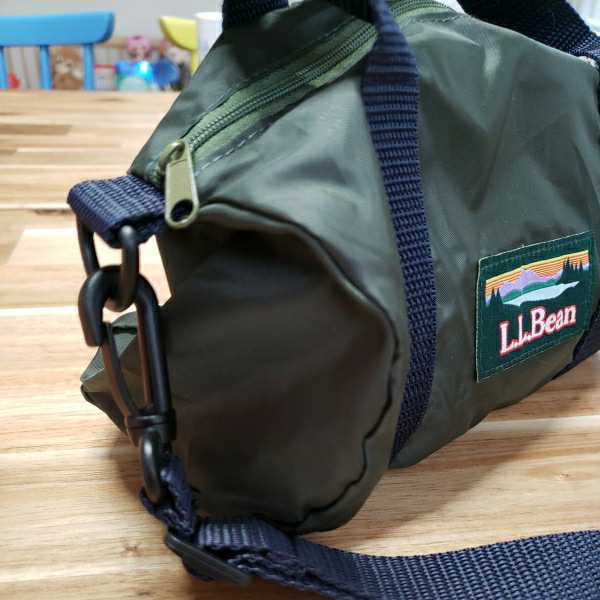 LL Bean LLビーン ナイロンミニボストン型2WAYトートバックショルダー 