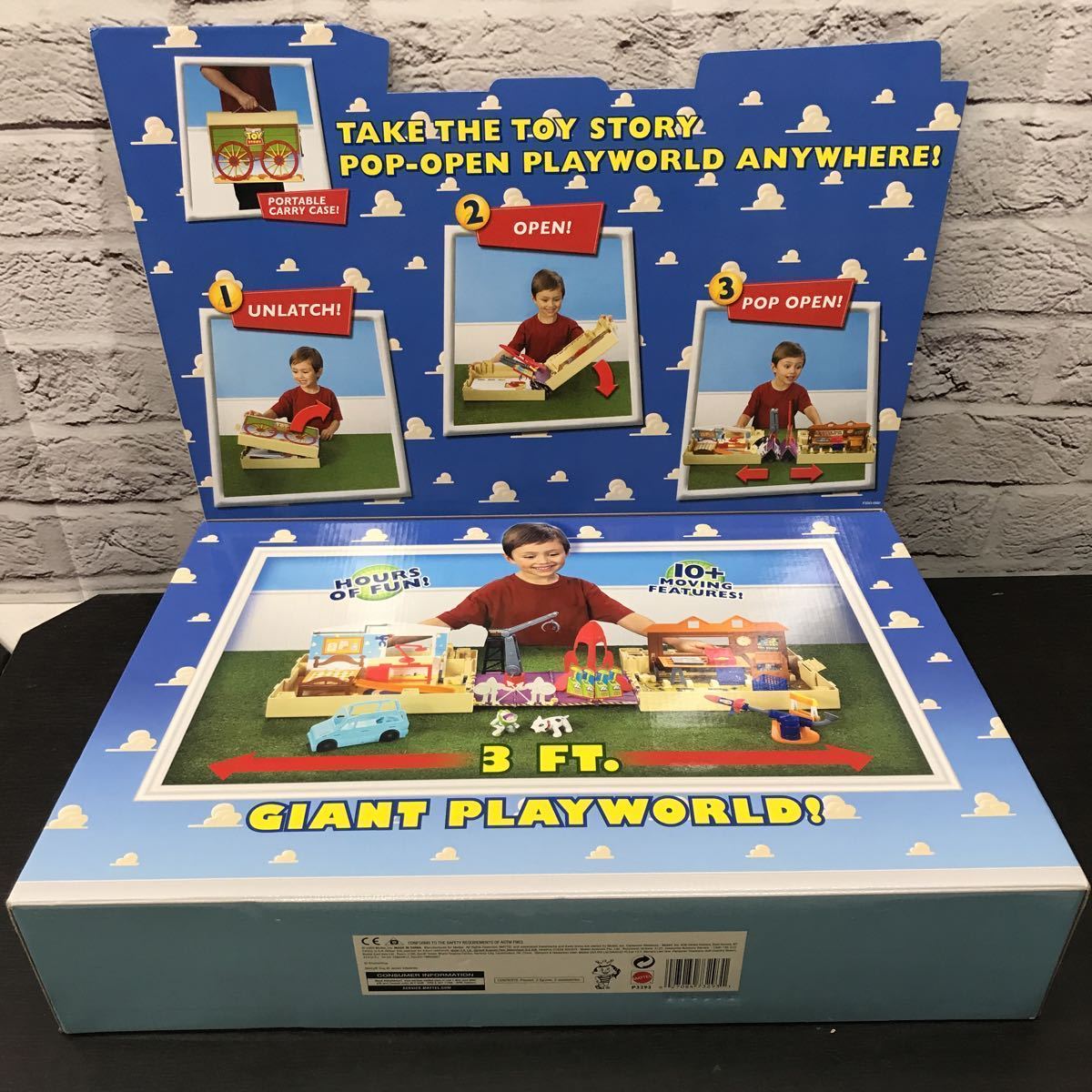 m20418-7942 TOY STORY トイ・タウン・アドベンチャー Pop-Open Play