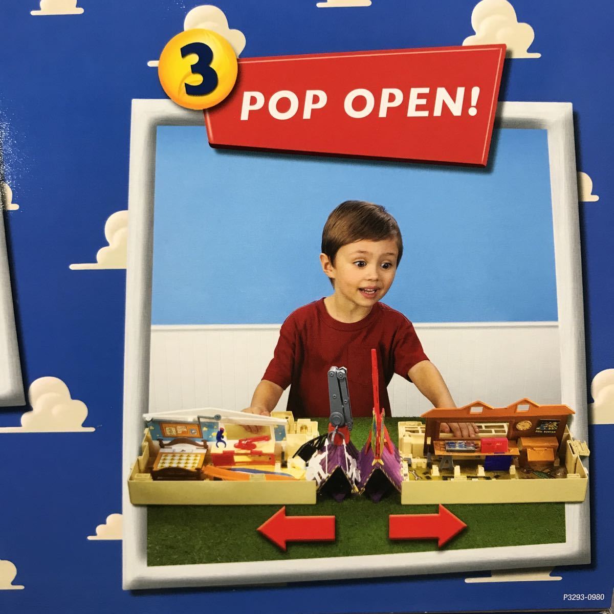 トイ・ストーリー トイ・タウン・アドベンチャー m20418-7942 TOY STORY トイ・タウン・アドベンチャー Pop-Open Play
