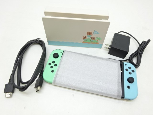 25SA○ニンテンドースイッチ 本体 あつまれ どうぶつの森セット Ver 
