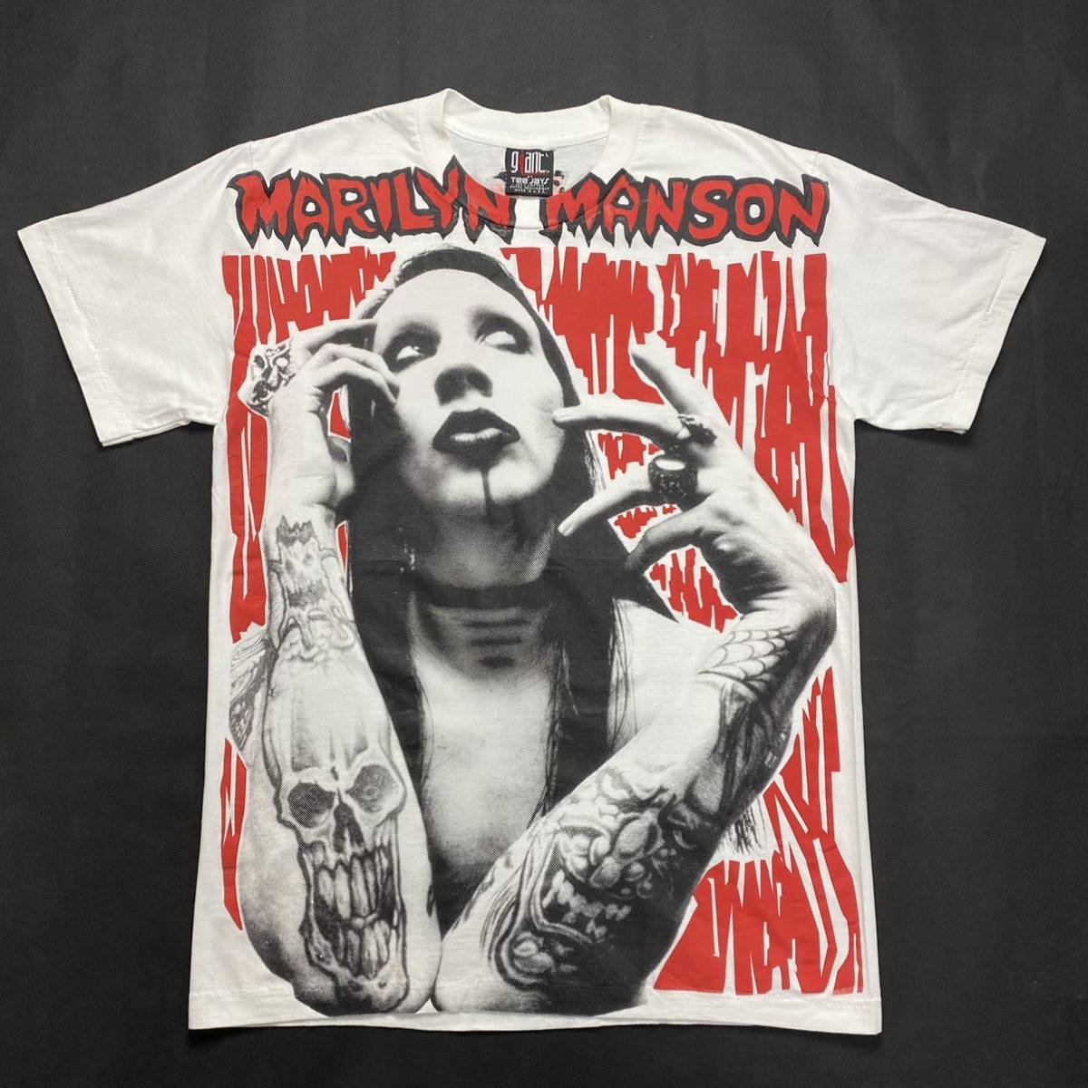 希少 MARILYN MANSON マリリンマンソン Tシャツ シングルステッチ