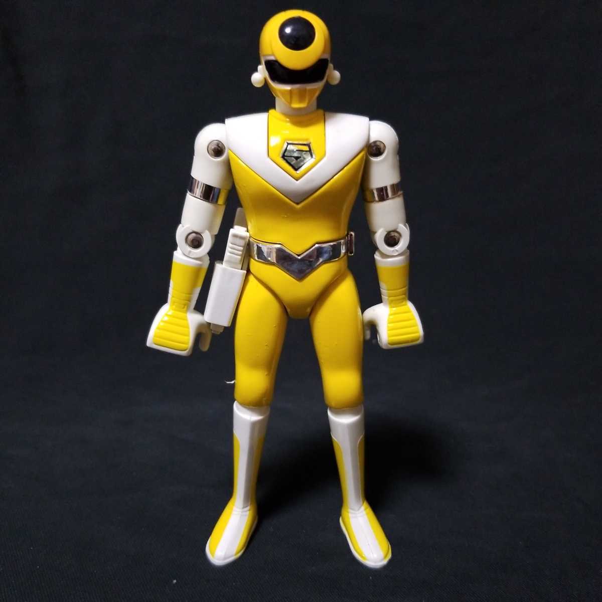 バンダイ イエローマスクマン 超合金 デッドストック 当時物 美品 光