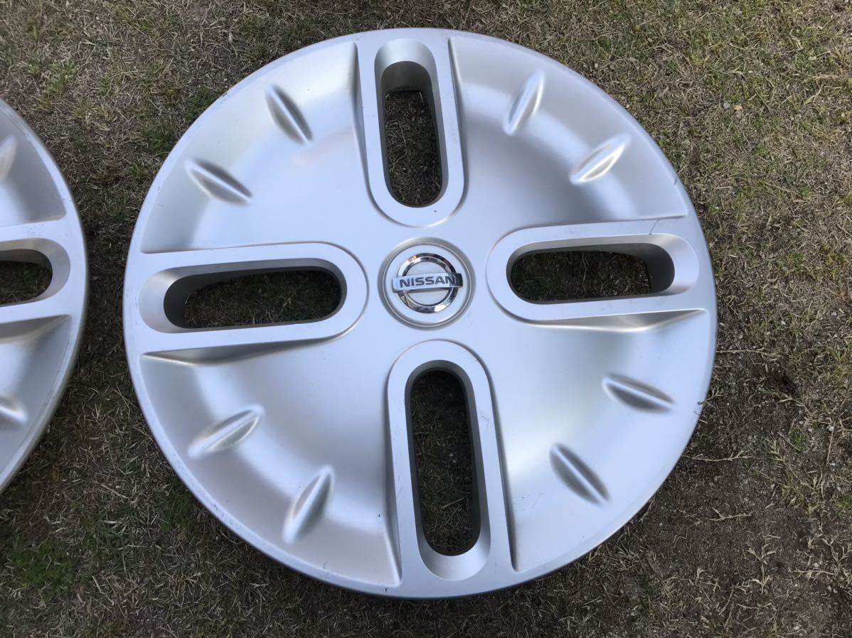 日産純正 Z12キューブ ホイールキャップ 15インチ 4枚 純正品 タイヤ