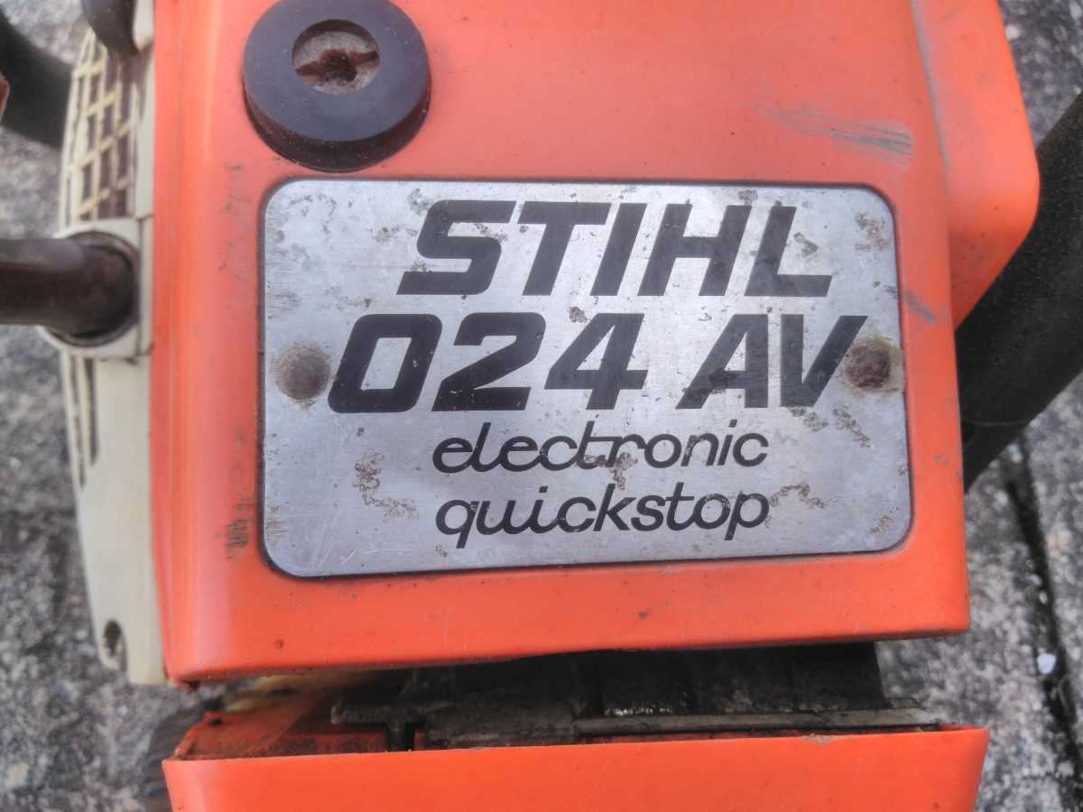 スチール 024AV エンジンチェーンソー STIHL ジャンク 024 ジャンク品 