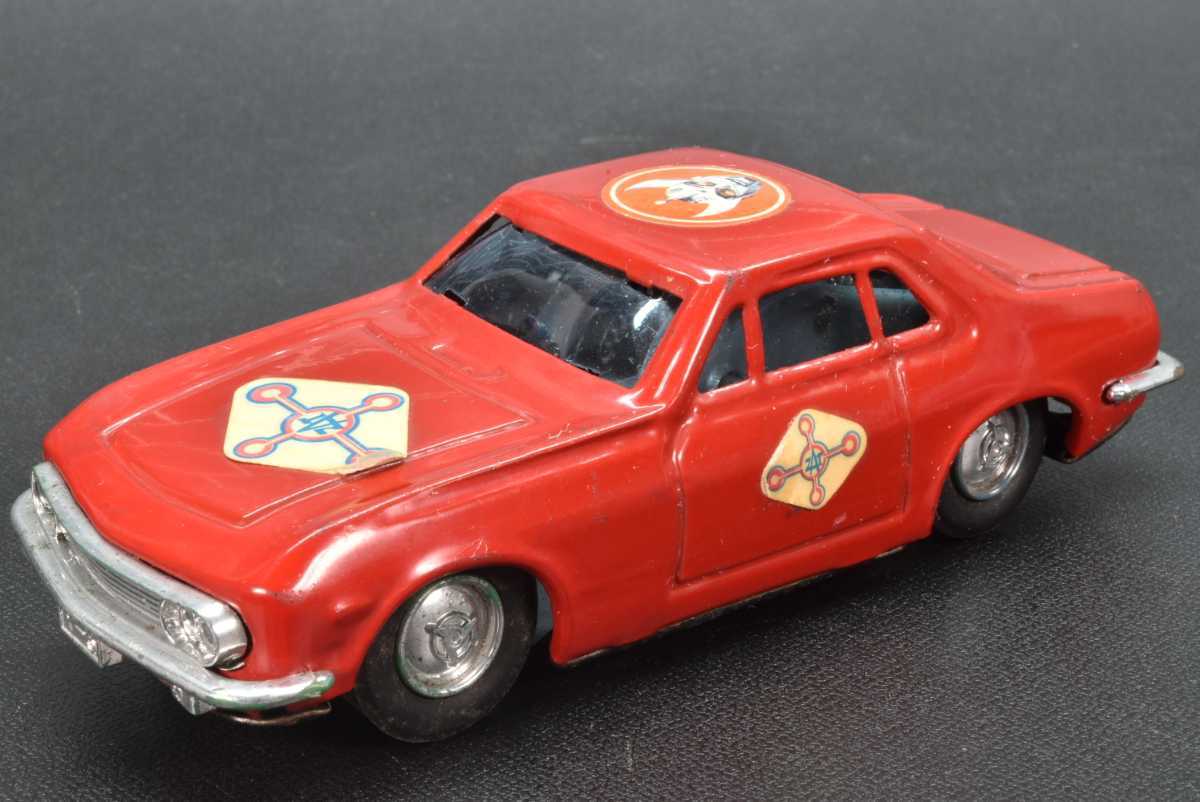 ヨネザワ　マジックモーター 赤 ミニカー 日産シルビア　CSP311 米澤玩具 1970年代 スーパーロボット 当時物 JAPAN IN MADE 専用車 レッドバロン