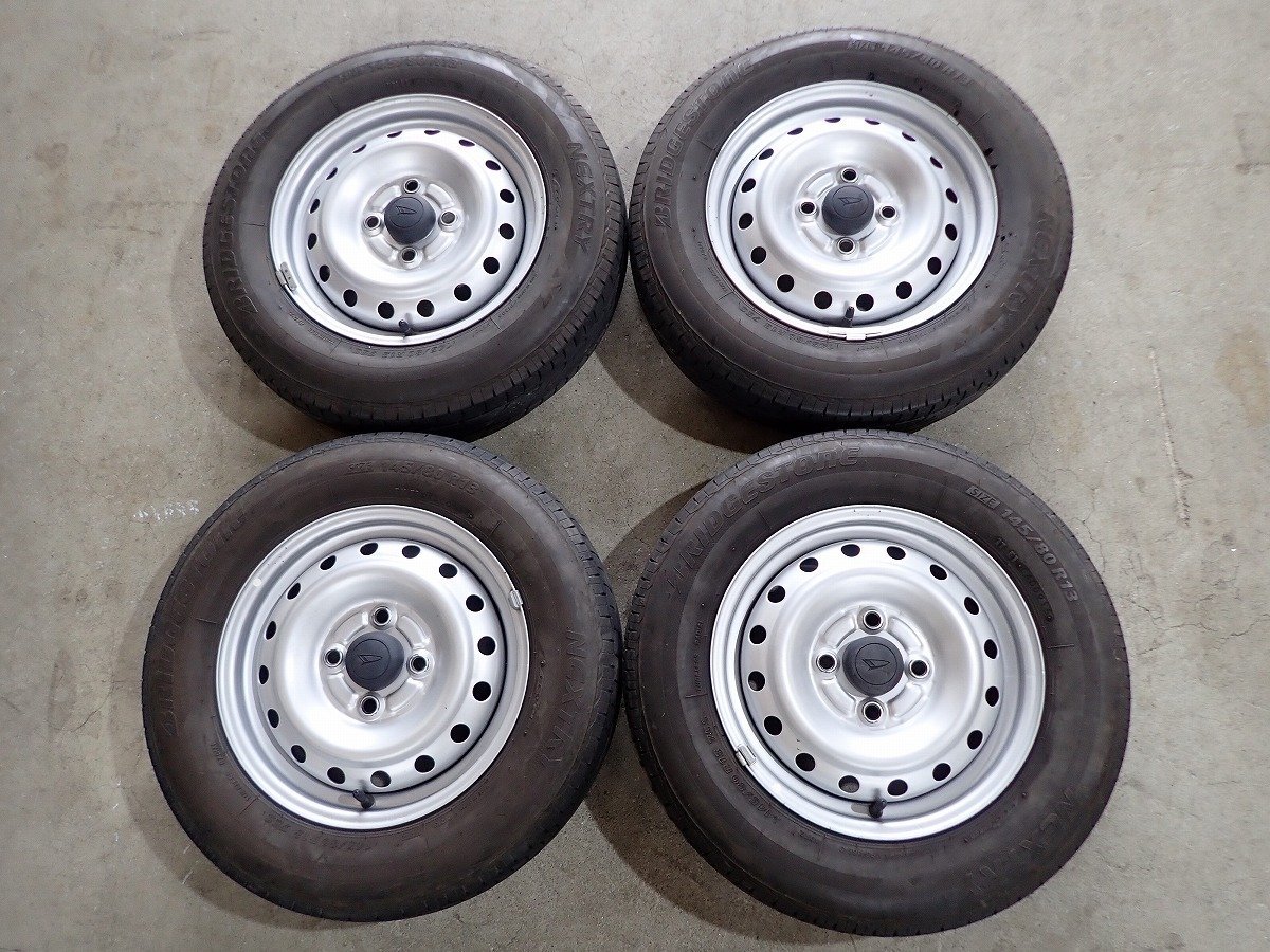 爆買い，得価 NP1834 145/80R13 ダイハツ 夏タイヤセット ミラ イース ココア タント ウェイク ムーブ 13&times;4J 100/4H 1円スタート(ラジアルタイヤ)｜売買されたオークション情報、yahooの商品情報をアーカイブ公 4穴