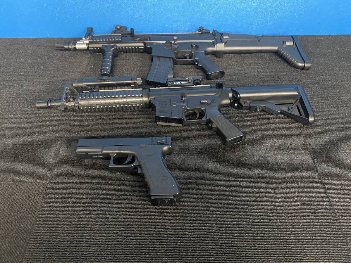 Mk 16MOD とてつもなく 電動エアガン 動作確認してないのでジャンク品 