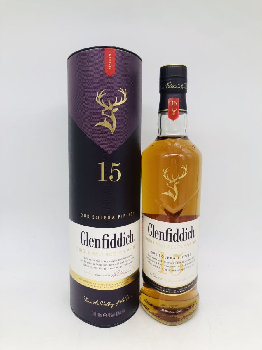 飲料・酒 未開栓 Glenfiddich ピュアモルト・スコッチウィスキー 酒