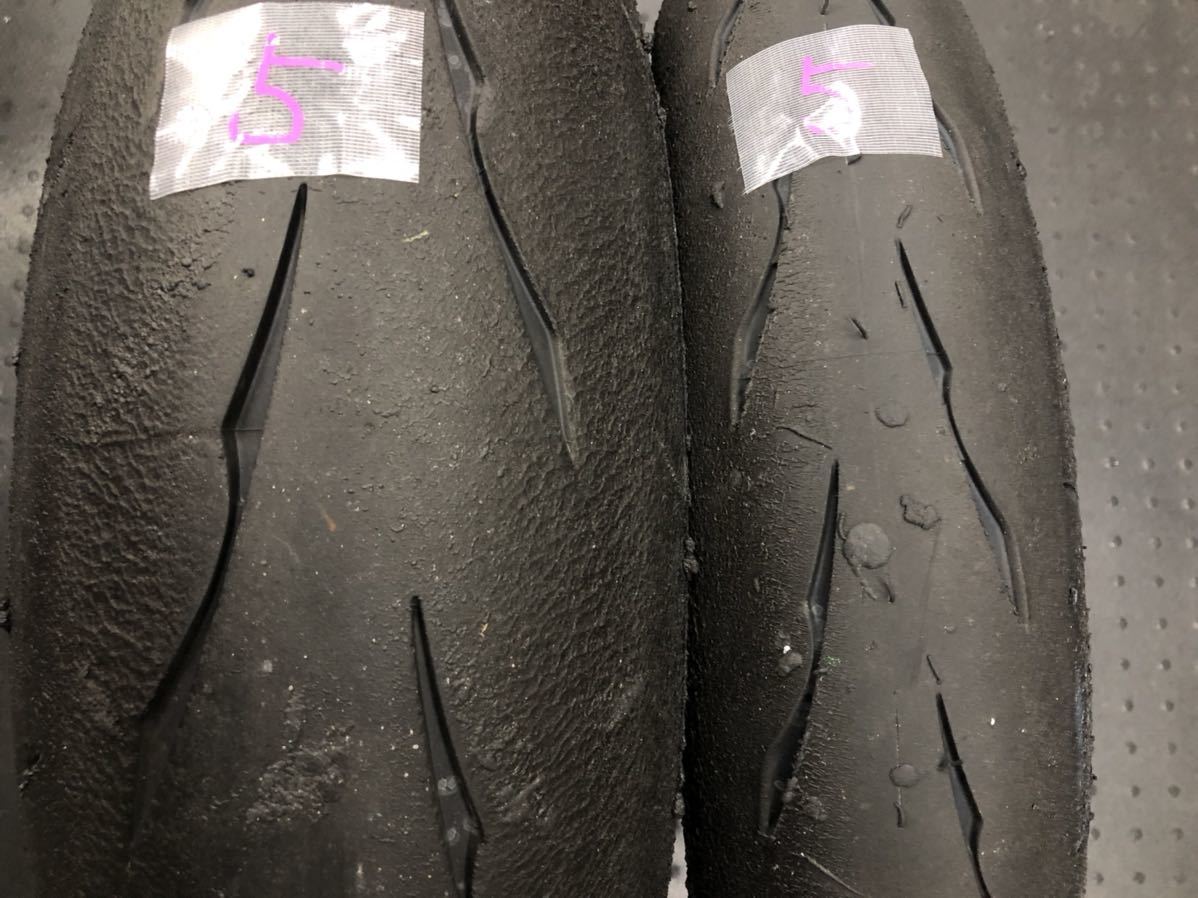 ブリヂストン ST600用 R11 前後タイヤ① 中古品 【公式通販】