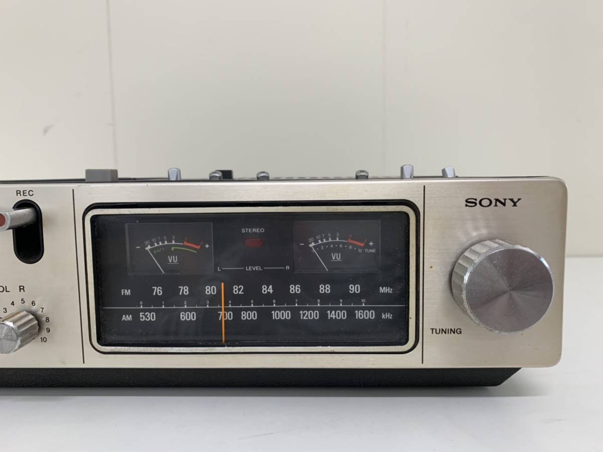 ジャンクSONY FM⁄AM ステレオカセットコーダー CF-2700 Yahoo