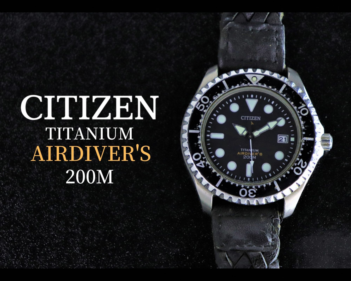 CITIZEN 4767-472128 AIRDIVER'S 200M シチズン エアーダイバーズ