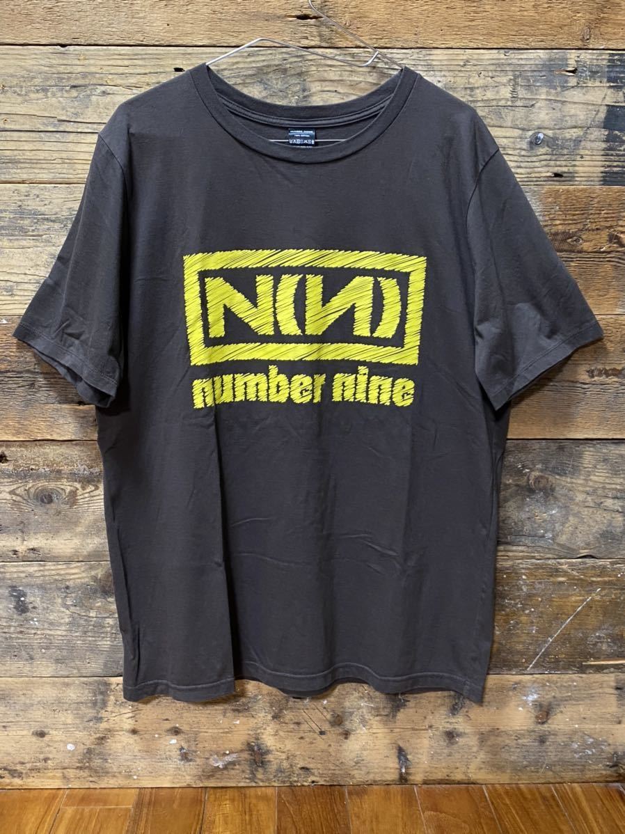 高品質，人気 NUMBER N INE ロゴTシャツ 日本製 Nine Inch Nails size:5 ダークグレー / ナンバーナイン ナインインチネイルズ NINE ソロイスト Soloist(4サイズ以上)｜売買されたオークション情報、yahooの商品情報をア 男性用