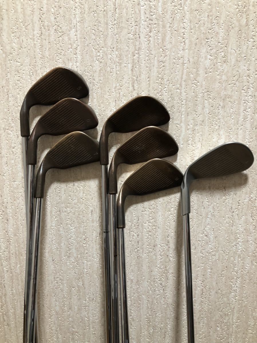 超名器7本組！PING EYE2 becu #5-9.W ベリリウムカッパー microtaper