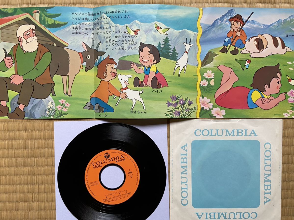 アニメソング 昭和アニメ にんげんっていいな 母をたずねて三千里 マルコ アルプスの少女ハイジ 一休さん レコード 大杉久美子 アニメソング 売買されたオークション情報 Yahooの商品情報をアーカイブ公開 オークファン Aucfan Com