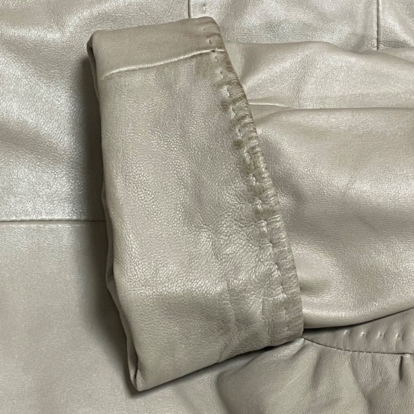 BALMAIN バルマン グレー ダウンコート ブルー L 古着 - 羊革 ジャケット ブラック 公式通販 ノーカラー 13号 バルマン（カラーグレー）（ズボン・パンツ｜メンズ (K-150301)