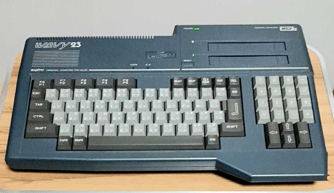 ジャンク SANYO 三洋 MSX2 WAVY23 PHC-23J(B) 旧型PC