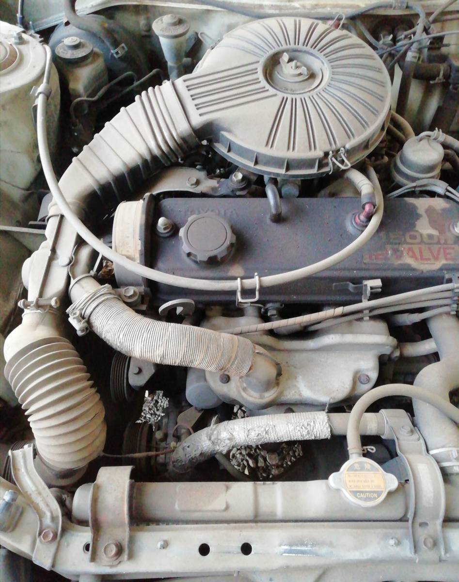 カローラバン EE98V 旧車 昭和最終63年(1988年) 実働車 レストア 