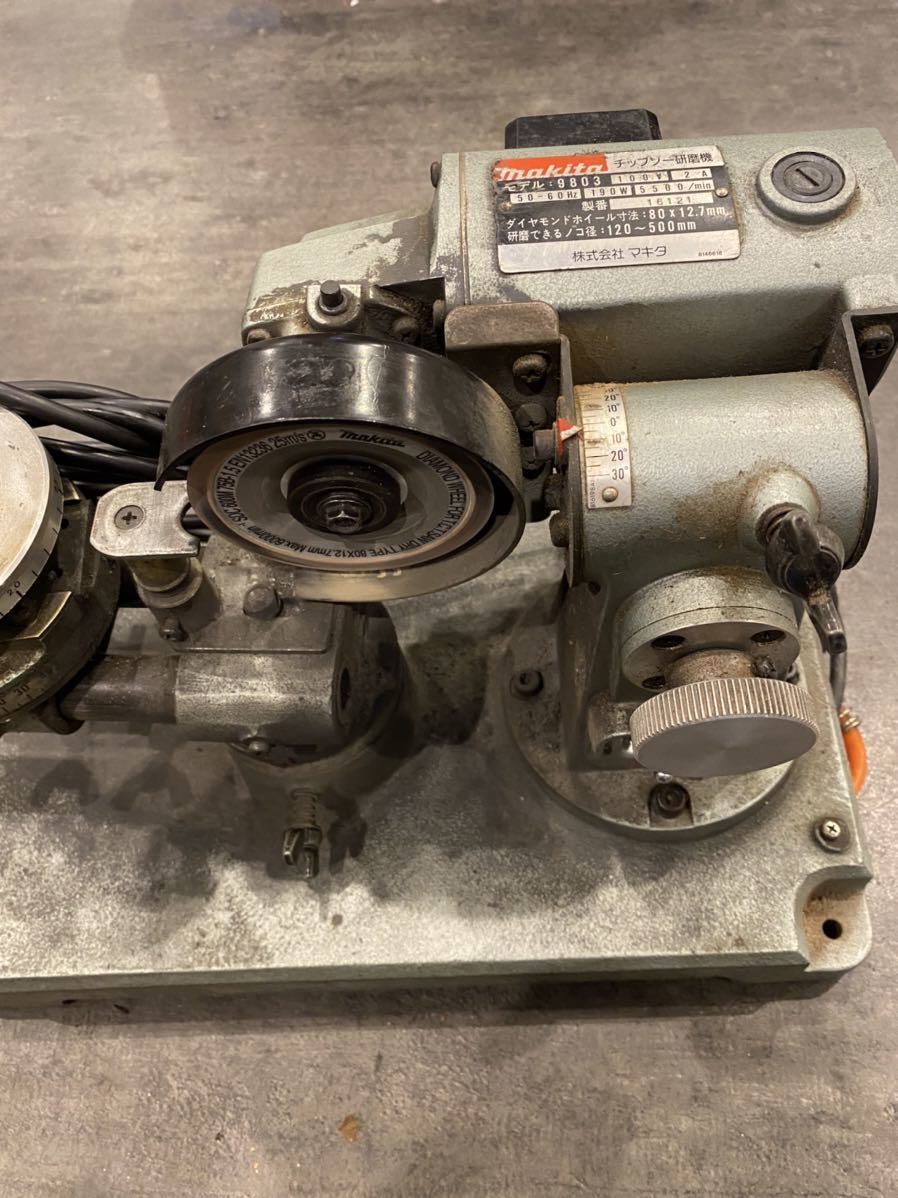 中古】makita/マキタ 120～500mm チップソー研磨機 Model 9803 マキタ 