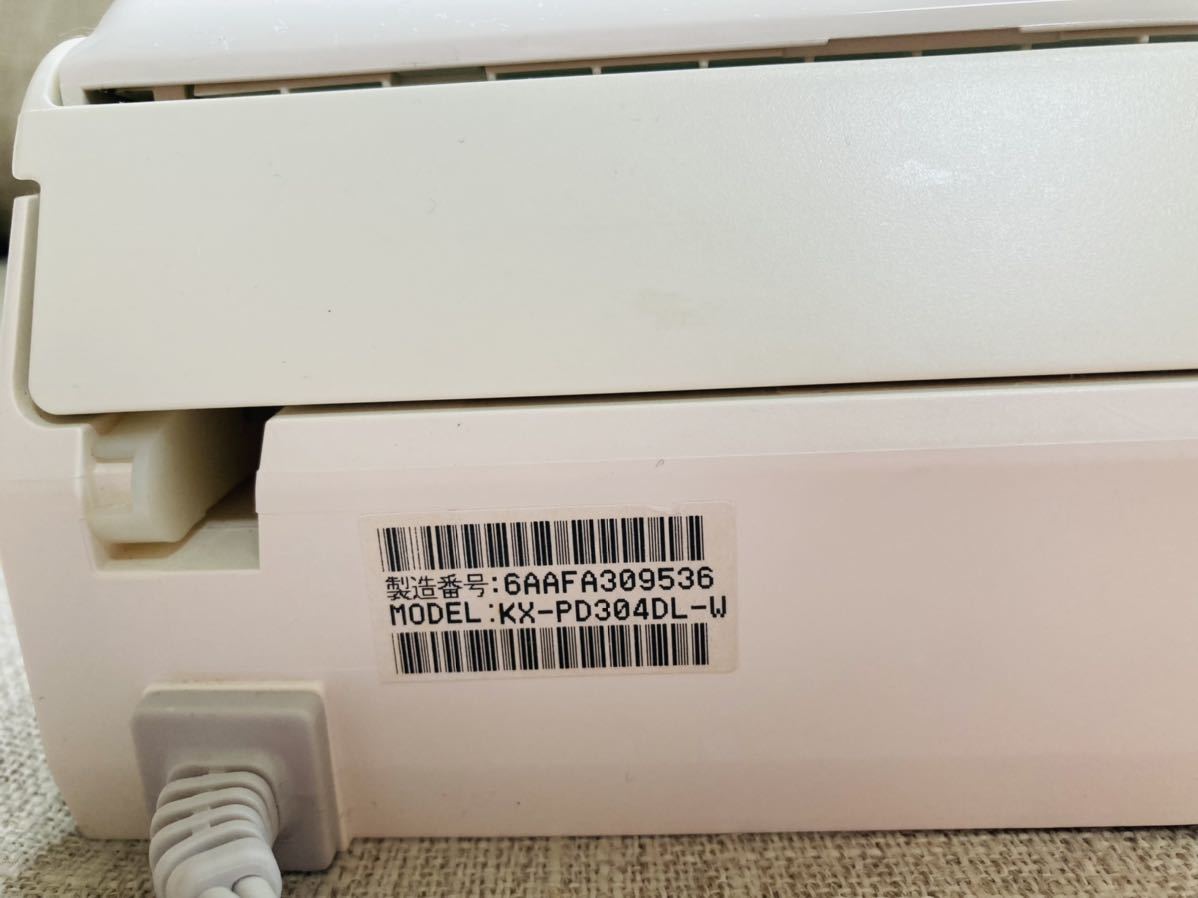 パナソニック おたっくす Panasonic デジタルコードレスFAX KX-PD304DL-W KX-PD304DL : with Fax Cordless 0 Digital FAX電話機 KX-PD304DL-T 電話機 -kx-pd304の中古品・新品・未使用品一覧