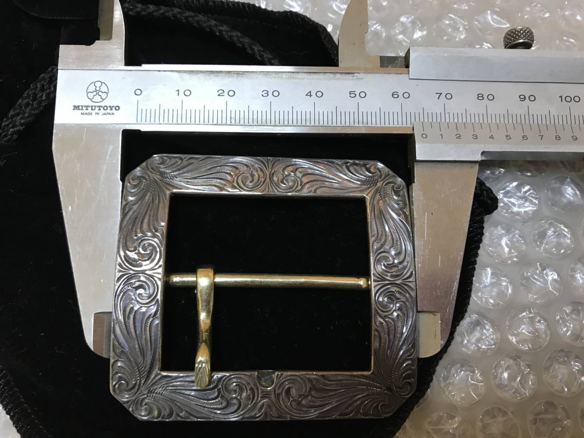 ☆美品☆ D.E.OSCAR DEオスカー FUNNY ファニー 1-3/4 GARRISON BUCKLE 