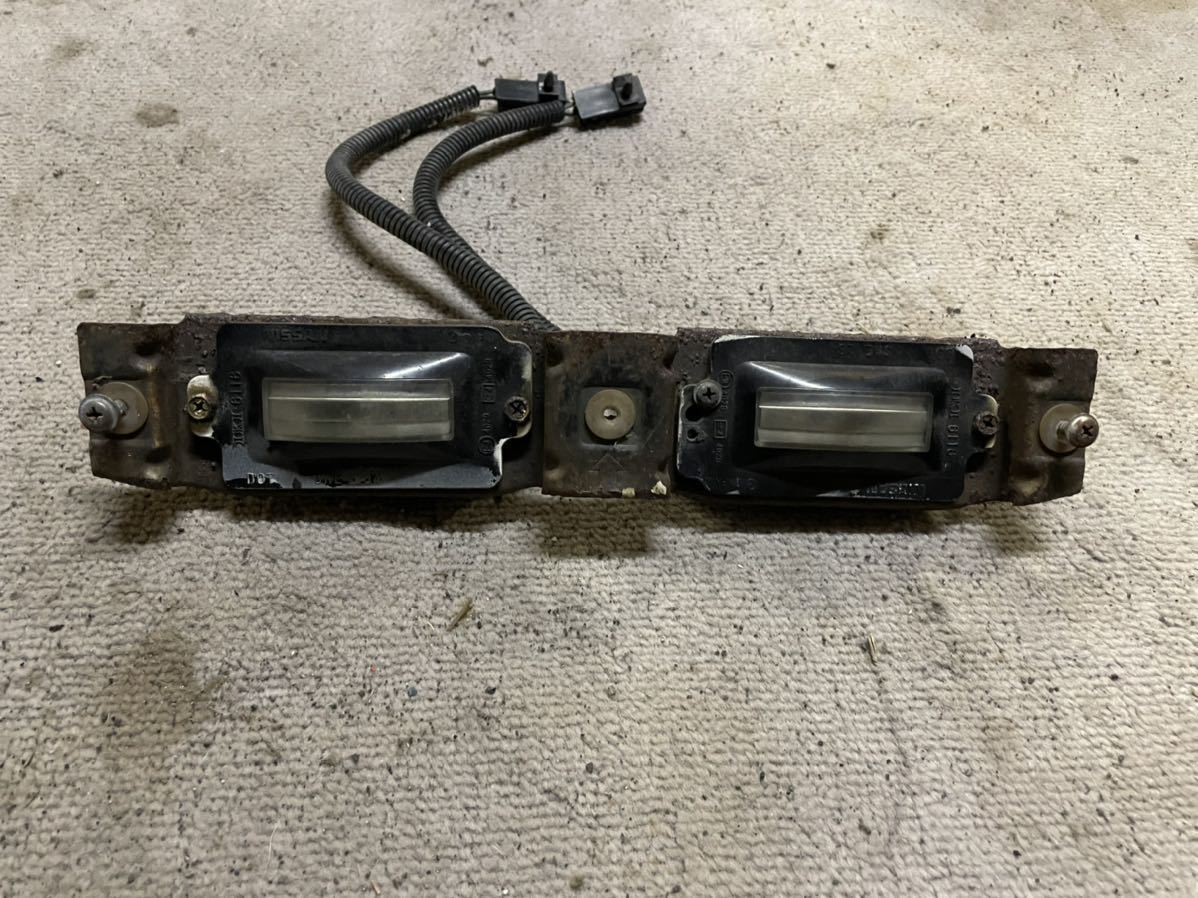 日産 純正 RPS13 180SX リア リヤ ナンバー灯 ナンバーランプ ステー