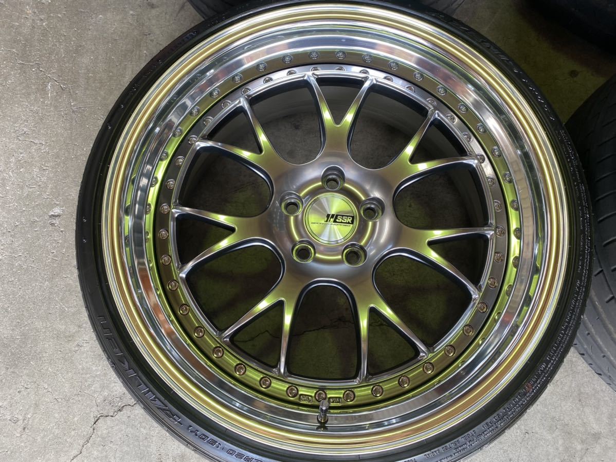 SSR プロフェッサー MS3 20インチ 9.5J+30 10.5J+18 114.3-5H チタン