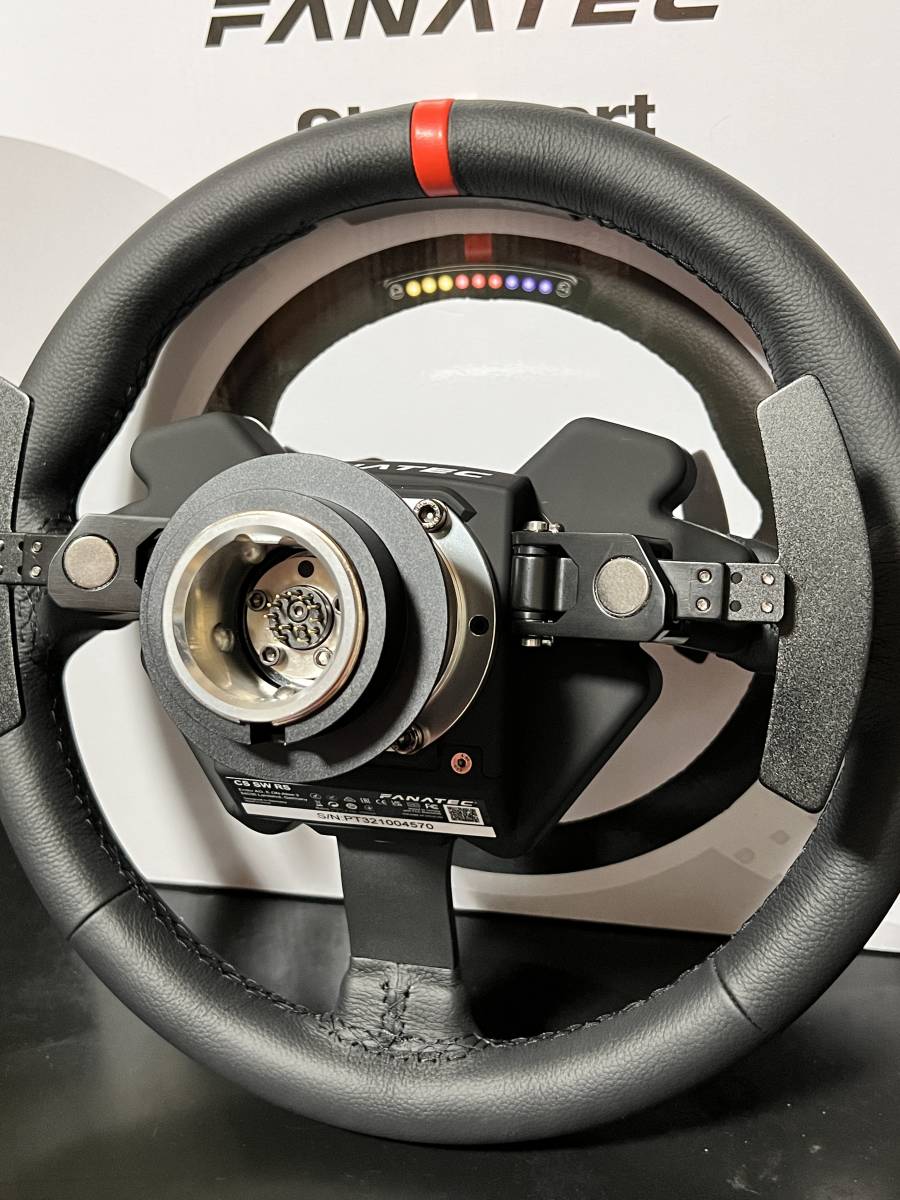 超美品】PC用 Fanatec ClubSport Steering Wheel RS QR1つき 