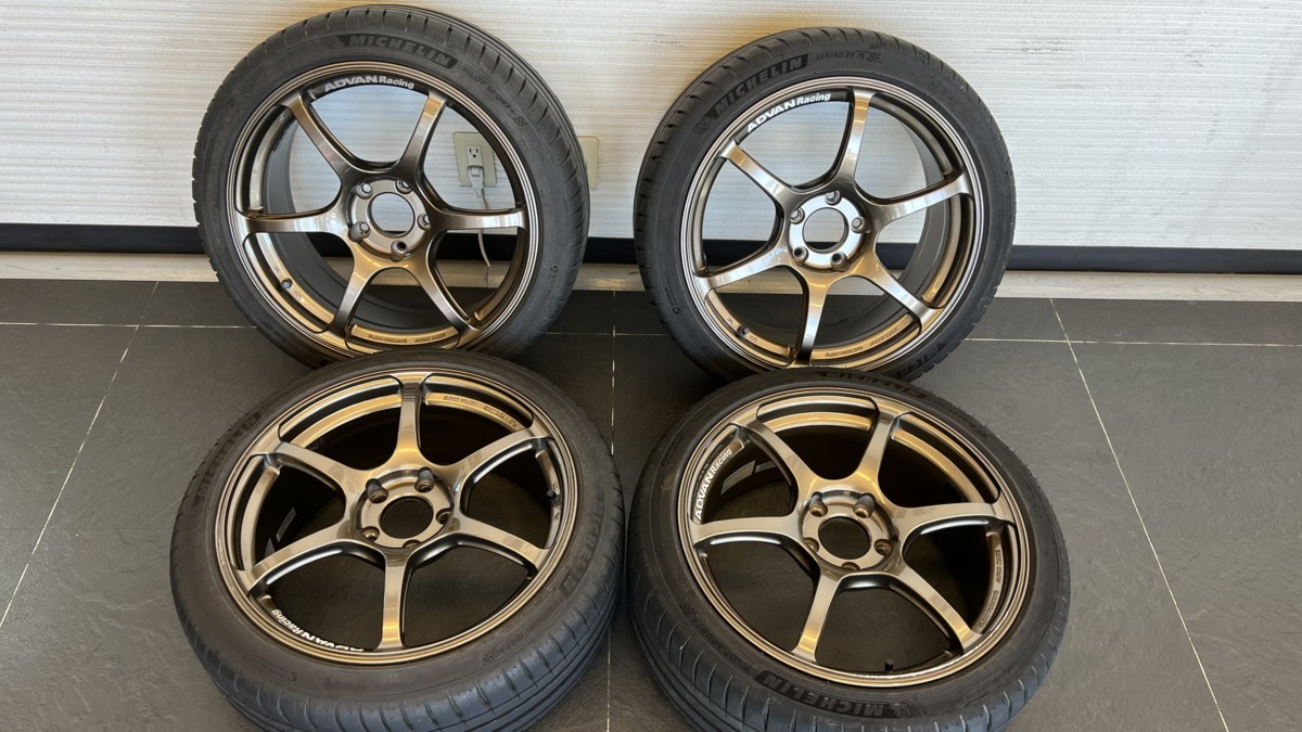 4本セット⭐︎ ヨコハマ ADVAN Racing RG3 18インチ（YOKOHAMA ADVAN 