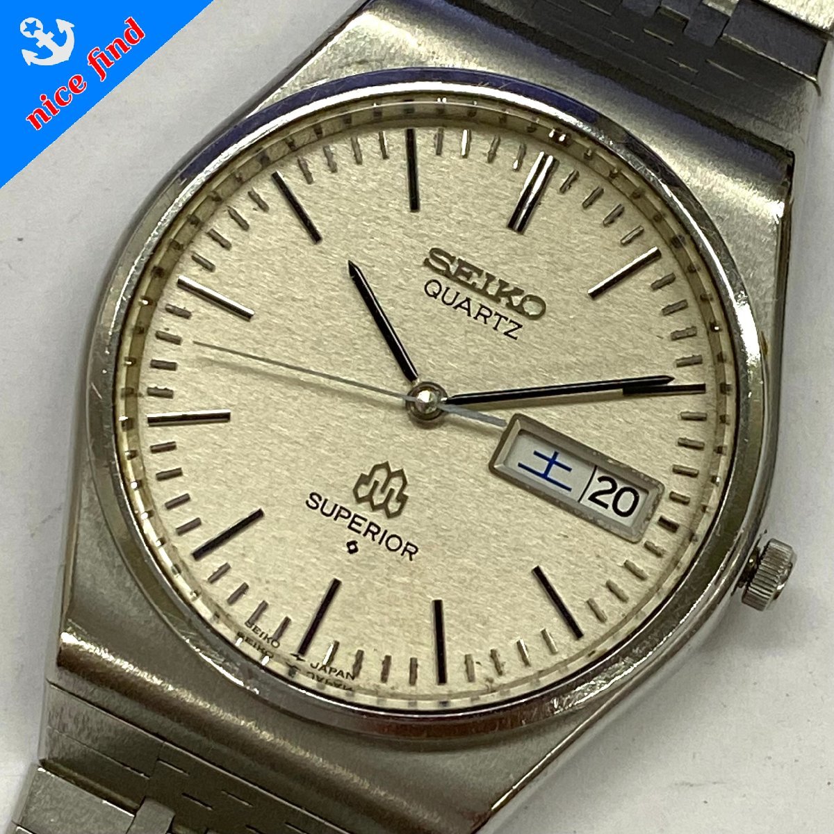 ◇セイコー SEIKO◇スーペリア SUPERIOR 9983-8000 クォーツ 腕時計