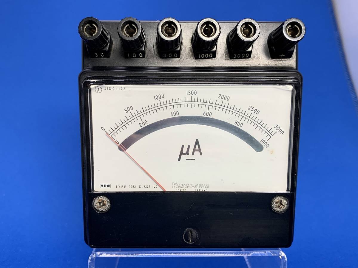 2026，お買い得 YOKOGAWA TYPE 2051 直流電流計 30 100 300 1000 3000&mu;A 横河(電気計測器)｜売買されたオークション情報、yahooの商品情報をアーカイブ公開 - オークファン 電気計測器
