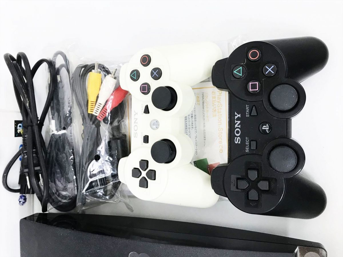 1円】PS3 本体 セット 160GB ブラック SONY PlayStation3 CECH-2500A 