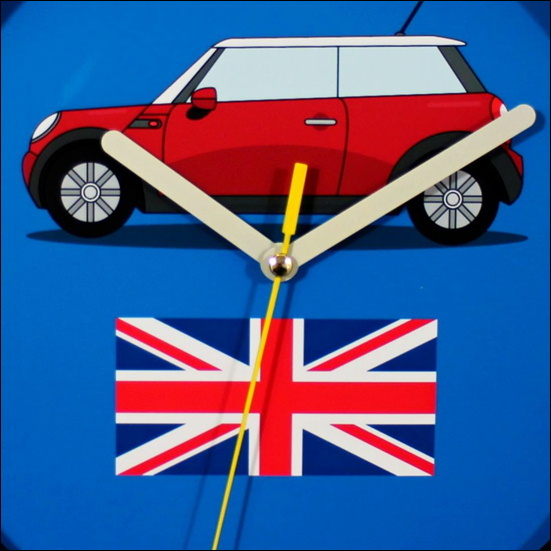 Mr1 ミニクーパー イラスト アートクロック Bmw イギリス車 自動車 掛け時計 ミニ関連 クーパーs Mini ミニ女子 ユニオンジャック Bmw 売買されたオークション情報 Yahooの商品情報をアーカイブ公開 オークファン Aucfan Com