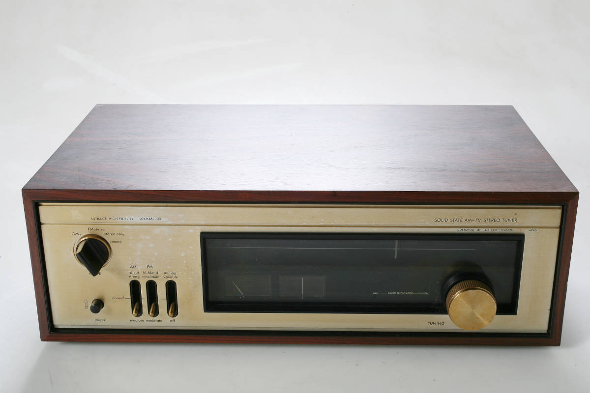 オーディオ機器 LUXMAN T-40X AM/FMチューナー