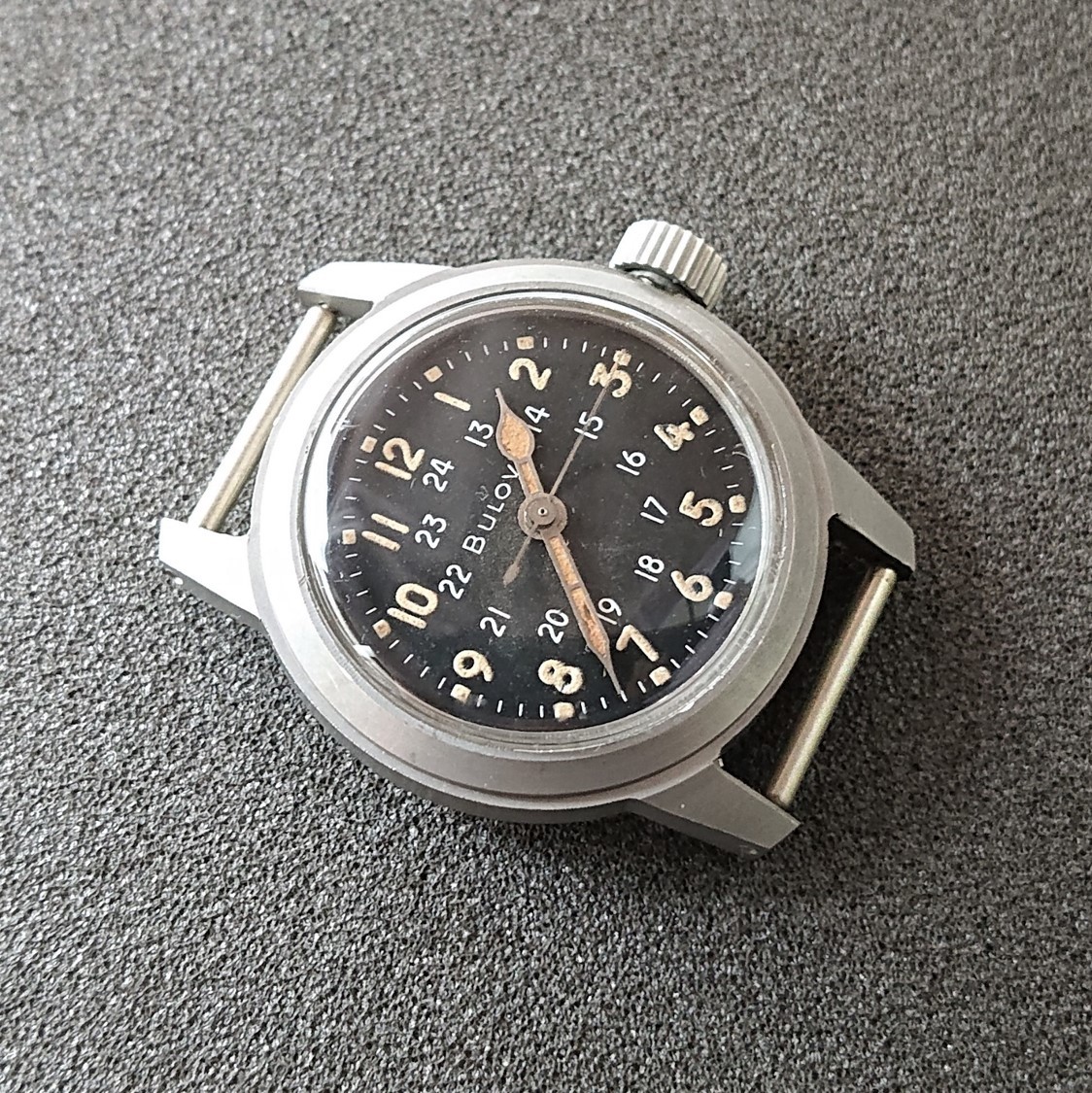 BULOVA ブローバ MIL-W-3818A 軍用 手巻き 腕時計