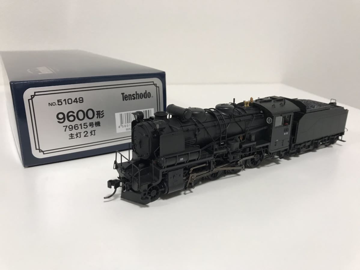 天賞堂 51049 9600形 79615号機 主灯2灯 未使用品 HO 再生産品