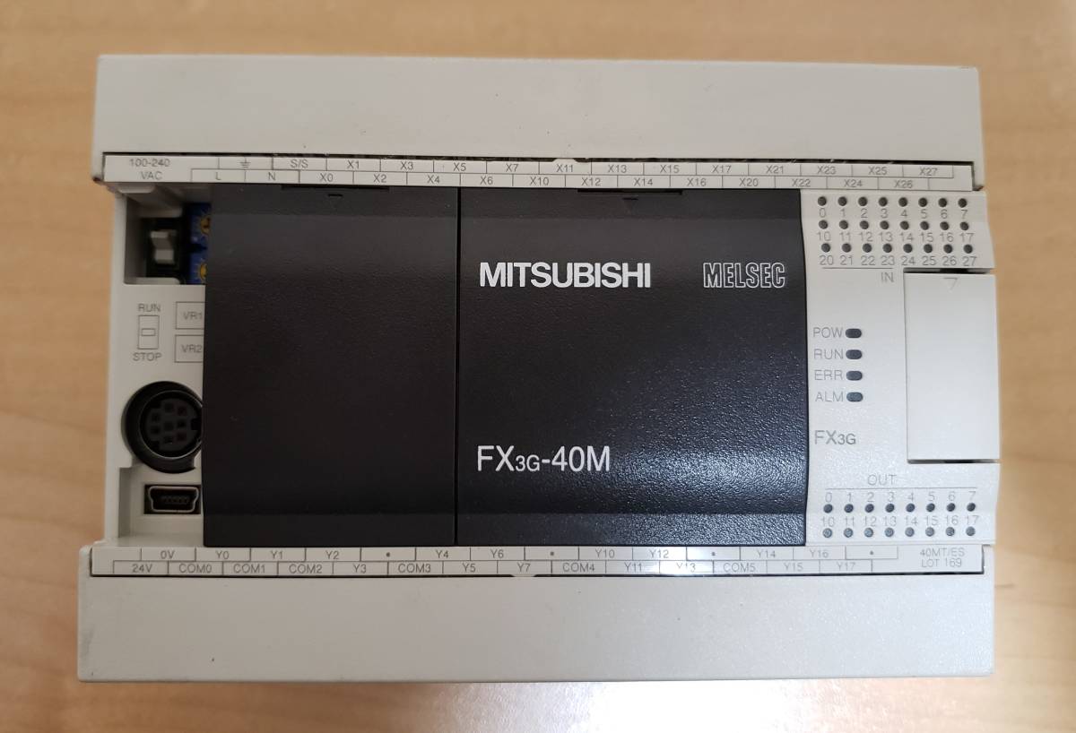 三菱 シーケンサ fx3g-40mt/es ※美品・動作確認済み 三菱電機 