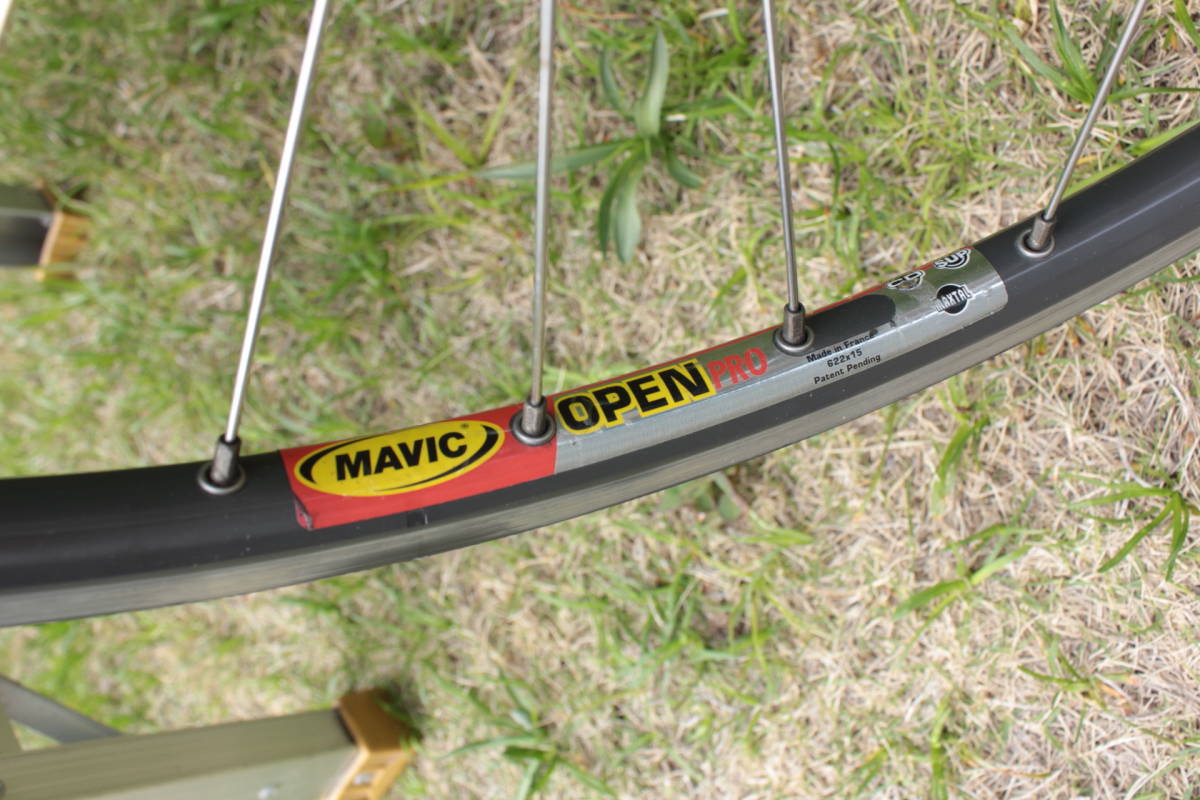 ピスト ホイール 700C クリンチャータイヤ用 後輪 _ リム MAVIC OPEN 