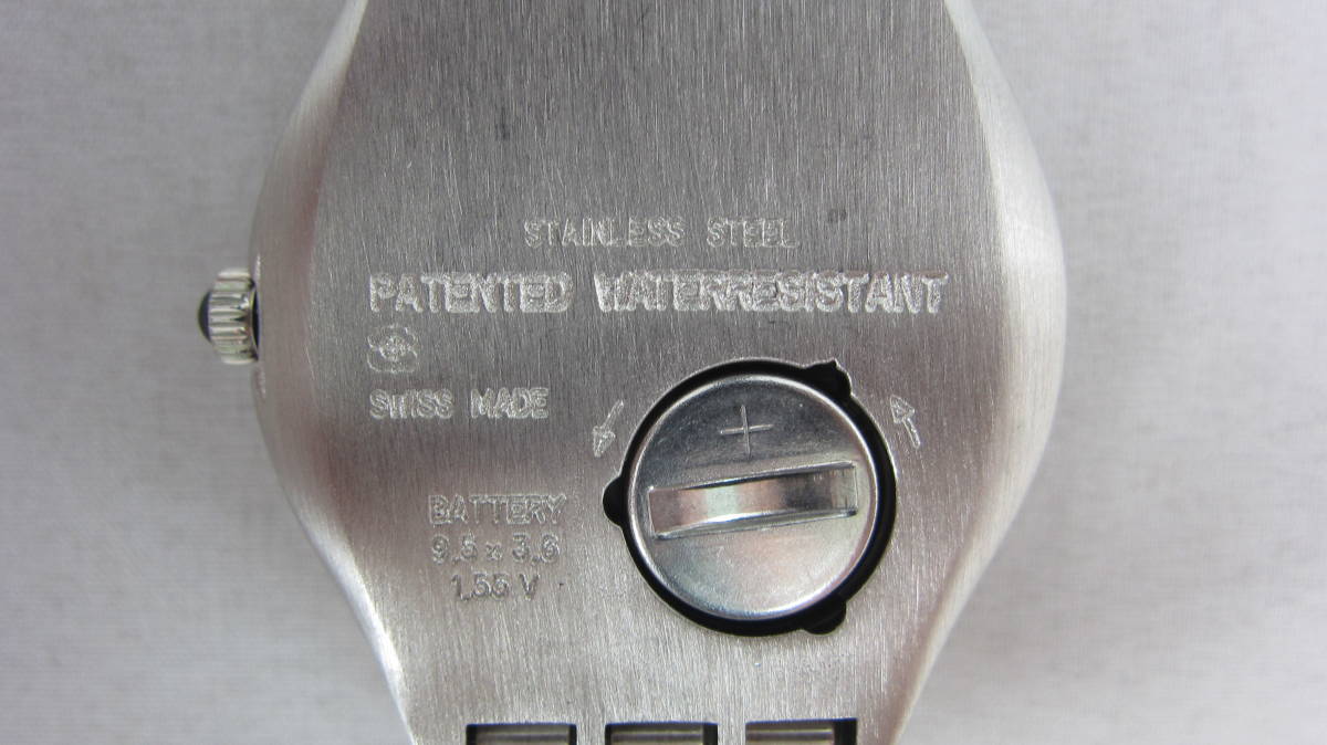 動作品】swatch スウォッチ IRONY アイロニー クォーツ メンズ腕時計 