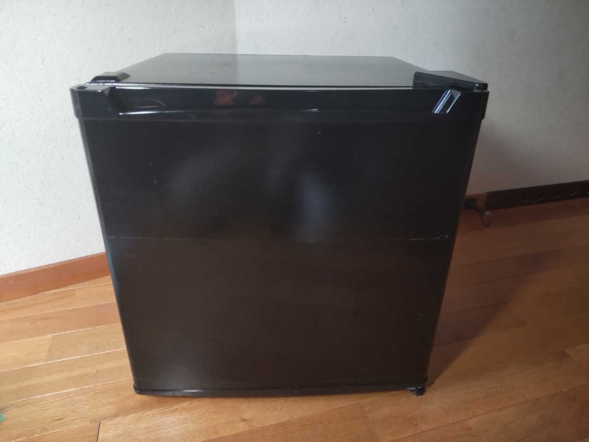 アイリスオーヤマ小型1ドア冷蔵庫 46L 黒 取扱説明書付き 冷蔵庫 46L