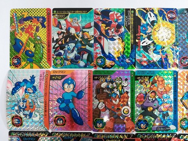 sB395q [まとめ] 当時物 ロックマン カードダス キラ プリズム 計32枚