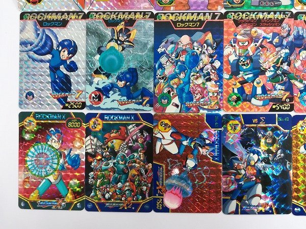 sB395q [まとめ] 当時物 ロックマン カードダス キラ プリズム 計32枚