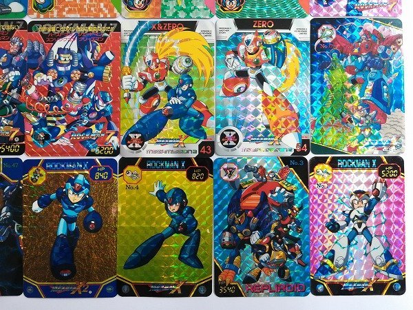 sB395q [まとめ] 当時物 ロックマン カードダス キラ プリズム 計32枚