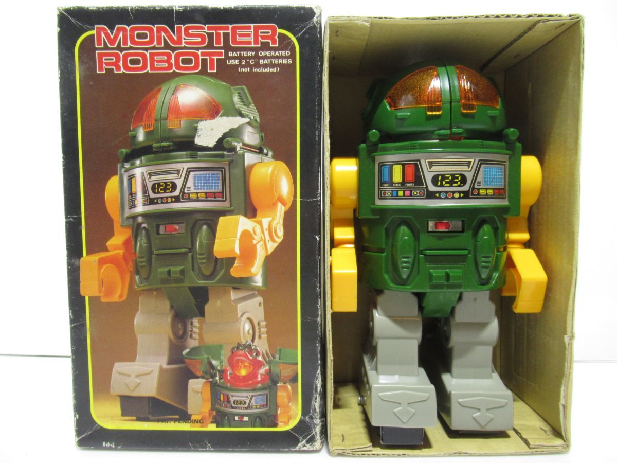 S.H 日本製 電動モンスターロボット MONSTER ROBOT 昭和レトロ 